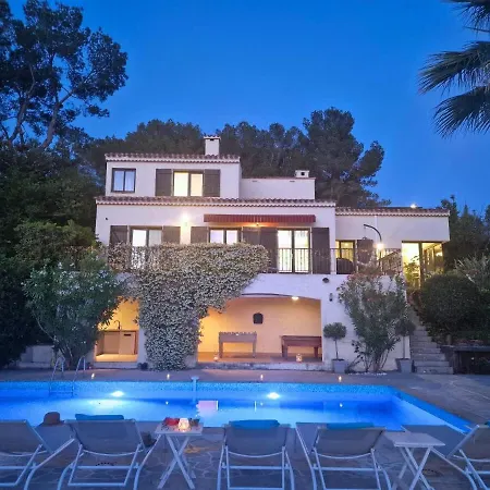 Villa Luxury Getaway - Modern With Pool And Ac Vallauris