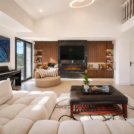 Luxury Getaway - Modern With Pool And Ac * Vallauris